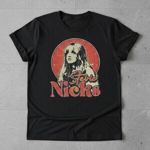 Vintage Stevie Nicks Graphic T-Shirt – Retro Rock Singer Tee – Boho Music Unisex